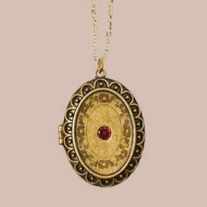 Taylor Swift We’ll Run Locket Necklace - Red (Taylor’s Version) Official Merch
